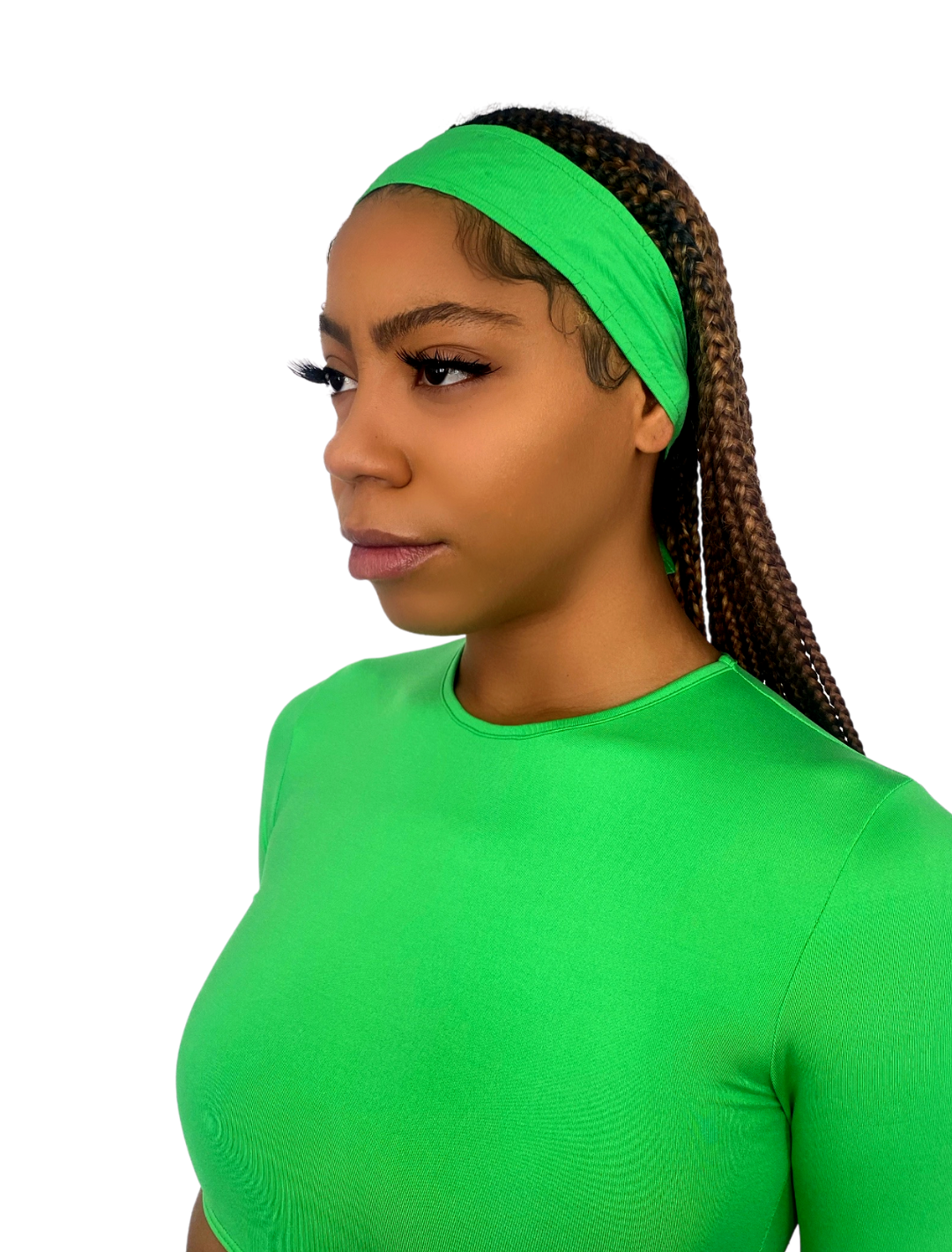 MINDY HEADBAND- KELLY GREEN