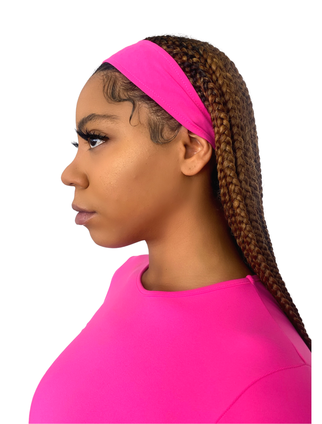 MINDY HEADBAND- HOT PINK