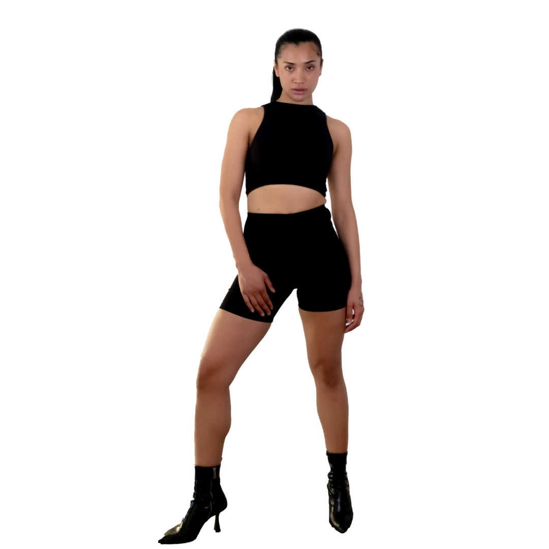 CHARLI BIKER SHORTS BLACK